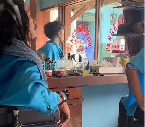 Momen Kocak Tukang Cukur Kabur saat Listrik Mati, Padahal Belum Selesai Potong Rambut Customer