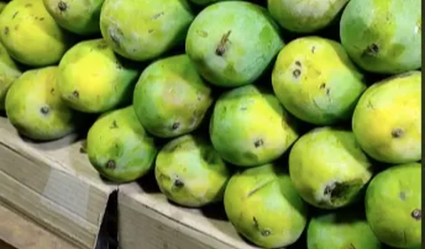 Potongan Mangga yang Dipajang Nampak Segar <br>