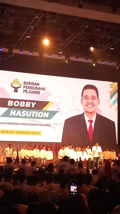 Bobby Nasution Bawa Pengusaha Pejuang Dukung Prabowo-Gibran: Mudah-mudahan Aman Ini Barang Pak<br>