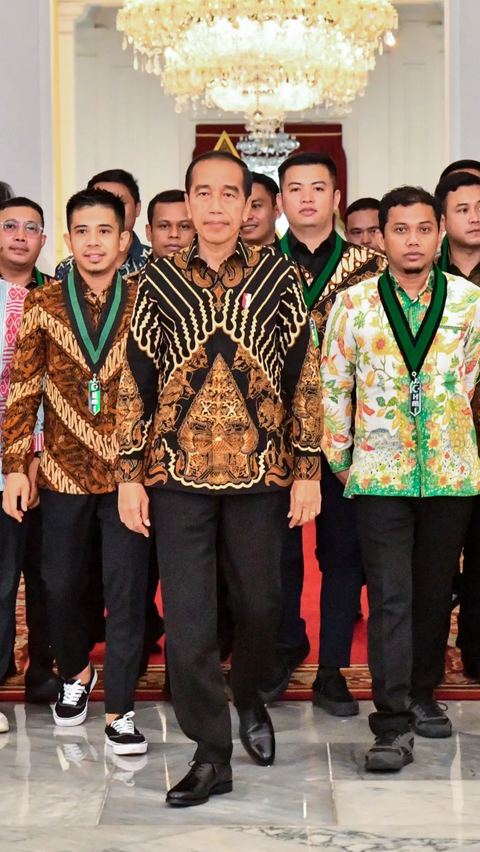 <br>PB HMI Temui Jokowi di Istana, Dukung Kepemimpinan Muda yang Sesuai Konstitusi