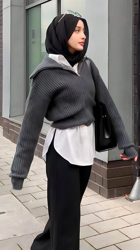 Mix and Match Modest Outfits with Layering Technique, Creating a Different Look