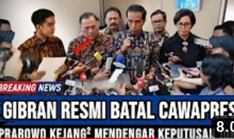 Beredar Kabar Gibran Rakabuming Resmi Mundur Jadi Cawapres Prabowo, Cek Faktanya