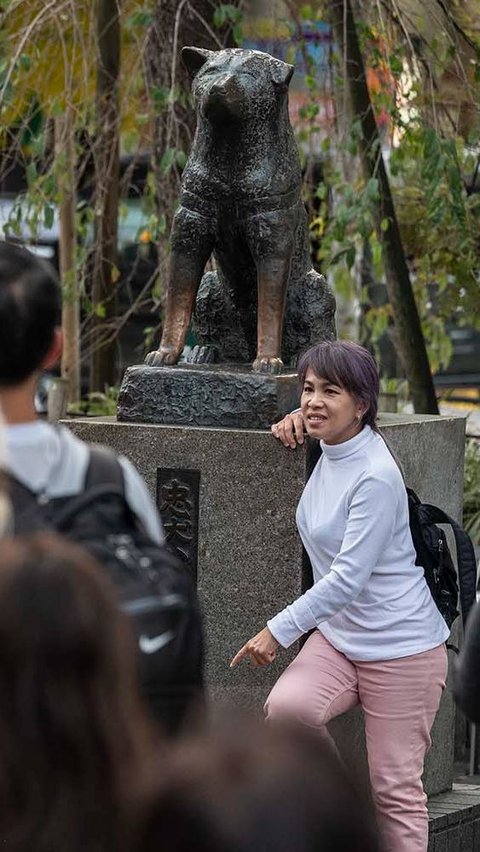 FOTO: Kisah Haru Hachiko Anjing Setia dari Jepang yang Berusia 100 Tahun
