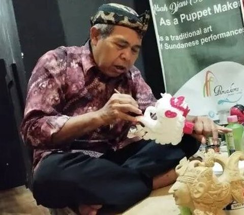 Cerita Abah Djani Bertahan jadi Pembuat Wayang Golek Purwakarta, Setia Lewati Masa-masa Sulit