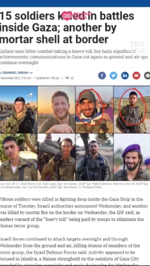 Tampang Dua Tentara Israel yang Terang-terangan Bangga Bunuh Anak-Anak Palestina, Kini Kena Batunya
