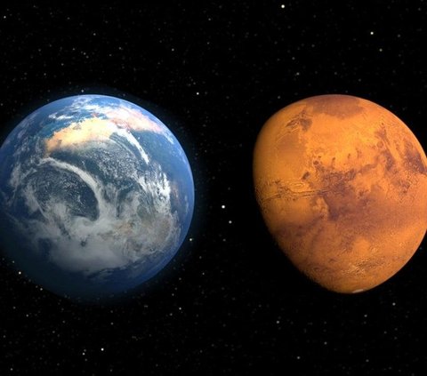 Uniknya Warna Langit Planet Mars Saat Matahari Terbenam, Bukan Merah Tapi BIru