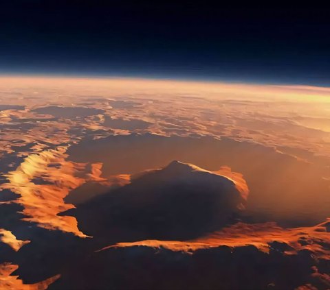 Uniknya Warna Langit Planet Mars Saat Matahari Terbenam, Bukan Merah Tapi BIru