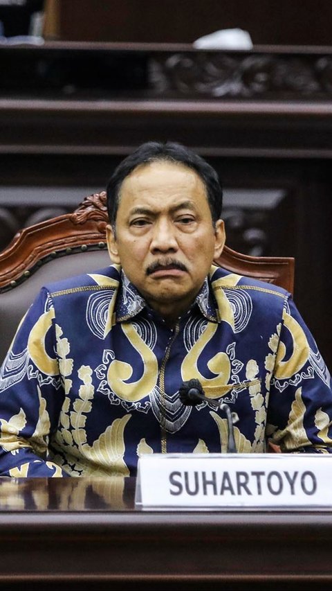 Hakim Suhartoyo terpilih menjadi Ketua MK dalam rapat pleno pada Kamis (9/11/2023).