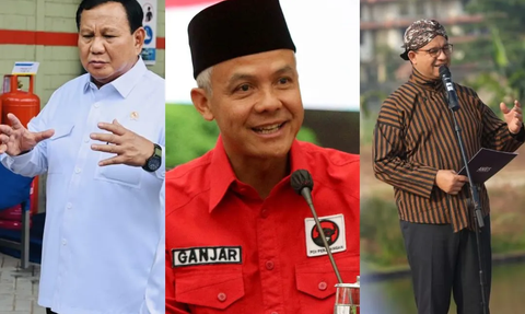 Hasil Survei Terbaru Populi Center: Prabowo-Gibran 43,1%, Ganjar-Mahfud & Anies-Muhaimin Nyaris Imbang