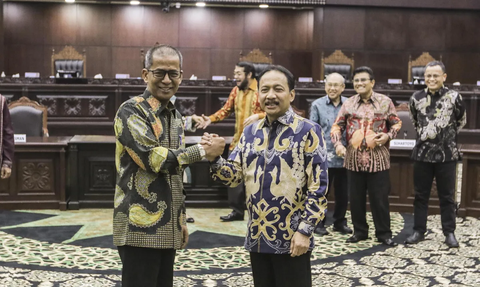 Suhartoyo Jadi Ketua MK Gantikan Anwar Usman, Mahfud Harap Tak Terkontaminasi dan Rusak MK