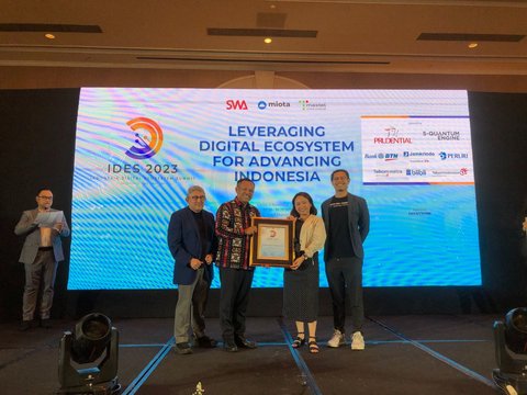 Raih Penghargaan Indonesia Best Digital Innovation IDES 2023, EMTEK Bertekad Terus Memberi Manfaat pada Masyarakat