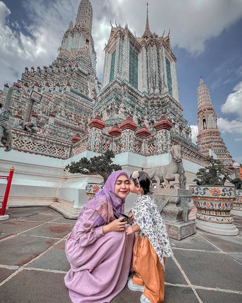 Momen Keseruan Ria Ricis Liburan ke Thailand Bersama Moana, Teuku Ryan 'Hati-hati Yah'