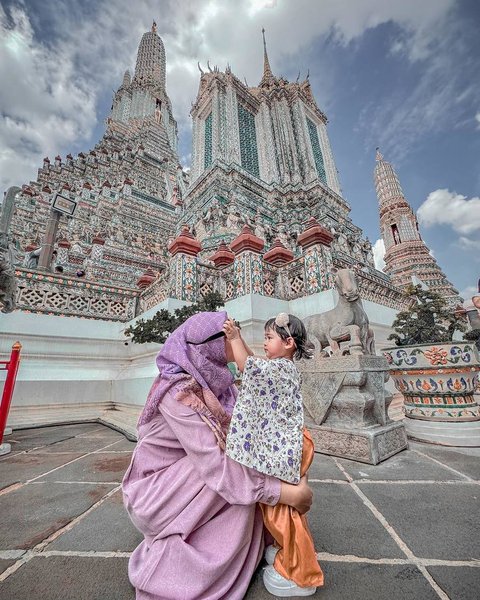 Momen Keseruan Ria Ricis Liburan ke Thailand Bersama Moana, Teuku Ryan 'Hati-hati Yah'