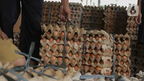 Menjelang Natal dan Tahun Baru, harga bahan kebutuhan pokok mulai merangkak naik. Salah satunya telur ayam yang mulai naik harganya di pasar Karang Tengah, Kota Tangerang. <br><br>Pekerja di pasar telur itu mulai sibuk melakukan pengemasan untuk dikirim ke daerah-daerah, Selasa (5/12/2023).
