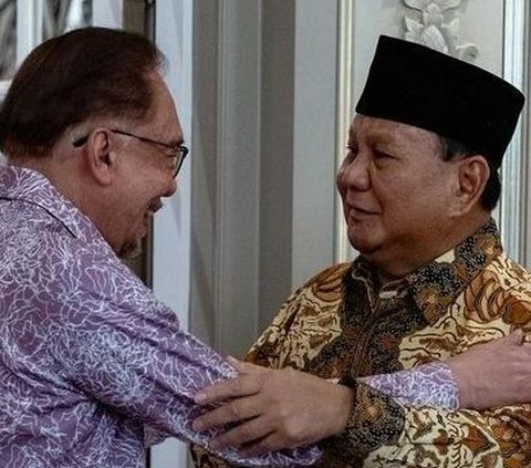 Bertemu PM Malaysia Anwar Ibrahim, Prabowo Ungkap Pernah Mandi di Kali Ciliwung