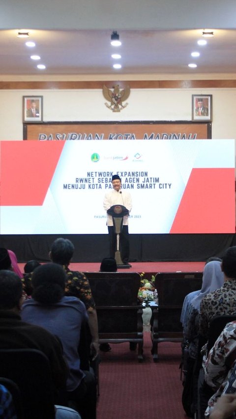 Menuju Kota Smart City, Pemkot Pasuruan Launching Network Expansion RW Net Sebagai Agen Jatim