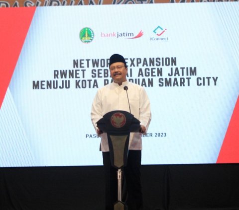 Menuju Kota Smart City, Pemkot Pasuruan Launching Network Expansion RW Net Sebagai Agen Jatim