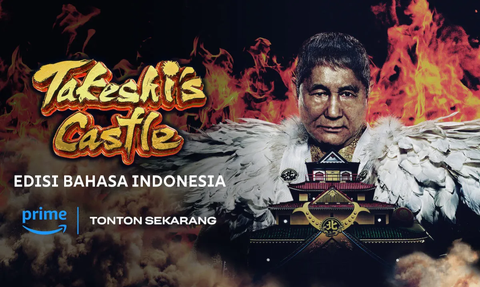 Setelah 35 Tahun, Takeshi Castle Kini Kembali Hadir di Prime Video dengan Dubbing Indonesia