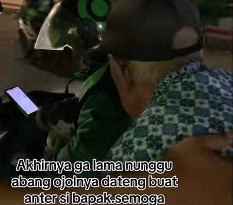 Viral Kakek Pakai Tongkat Tak Kuat Jalan Minta Antarkan Pulang ke Rumah, Endingnya Bikin Haru