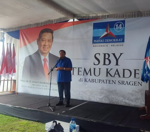 Detik-Detik SBY Marah saat Pidato, Tunjuk Kader Demokrat yang Ngobrol
