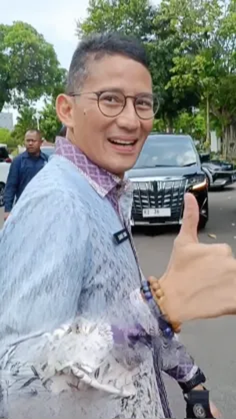 Momen Sandiaga Uno Diminta Memilih Angka Satu, Dua, dan Tiga, Malah jawab 'Waduh Hati-hati'