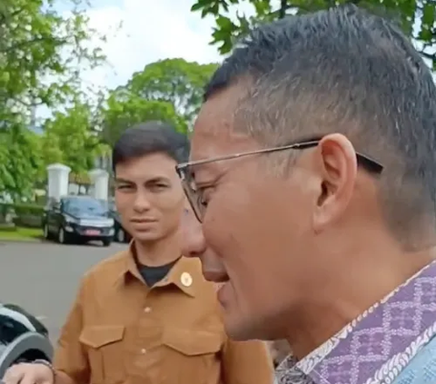 Momen Sandiaga Uno Diminta Memilih Angka Satu, Dua, dan Tiga, Malah jawab 'Waduh Hati-hati'