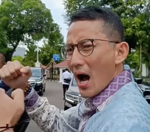 Momen Sandiaga Uno Diminta Memilih Angka Satu, Dua, dan Tiga, Malah jawab 'Waduh Hati-hati'