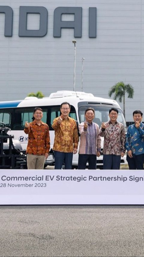 Hyundai dan Indika Energy Group Akan Kembangkan Bus Listrik