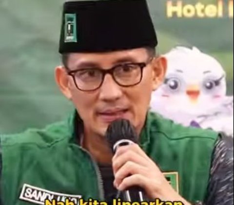 Momen Sandiaga Uno Diminta Memilih Angka Satu, Dua, dan Tiga, Malah jawab 'Waduh Hati-hati'