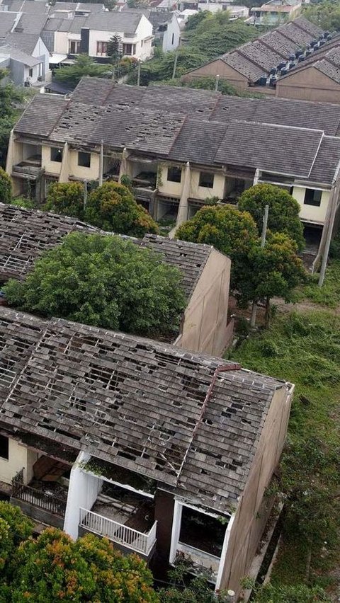 Penampakan Suramnya Kompleks Perumahan Lawas di Pulogadung yang Terbengkalai, Mirip Kota Mati