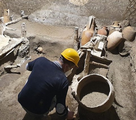 Penemuan Villa Mewah Berusia 2.000 Tahun Terkubur Abu Vulkanik, Ada Ruang Rahasianya