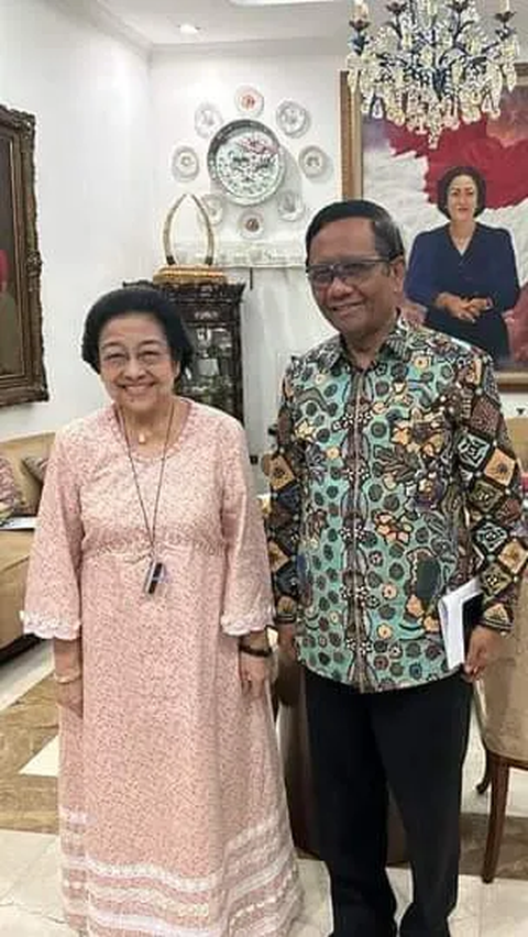 Mahfud Ungkap Pesan Megawati saat Memilihnya Jadi Cawapres