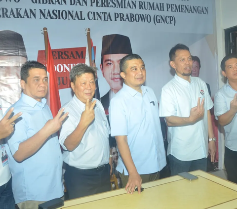 GNCP Resmikan Rumah Pemenangan Prabowo Gibran di Pluit