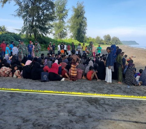 180 Pengungsi Rohingya Berlabuh Lagi di Pidie