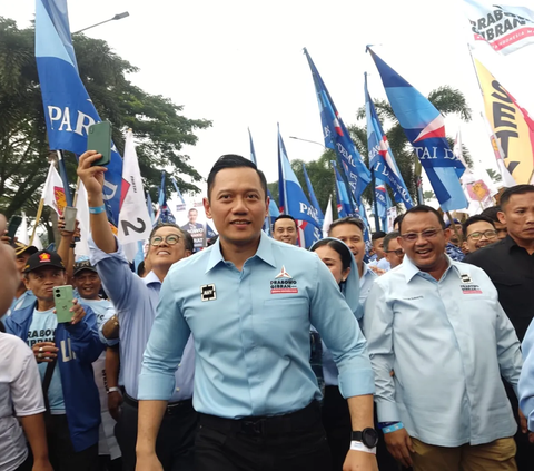 Hadiri Konsolidasi Prabowo-Gibran di Sentul, AHY Jamin Mesin Partai Demokrat Bekerja