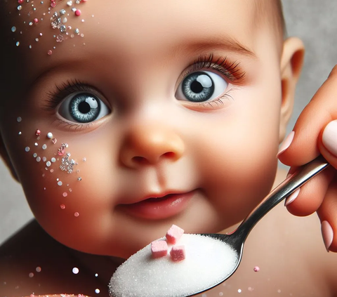Kapan Bayi Mulai Boleh Mengonsumsi Gula serta Berapa Takaran Konsumsi yang Aman?
