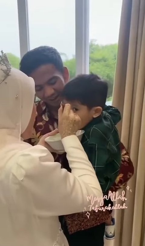 Initip Momen Kedekatan Hersa Rahayu, Istri Rizki DA, dengan Syaki di Acara Pernikahan, Bikin Gemas