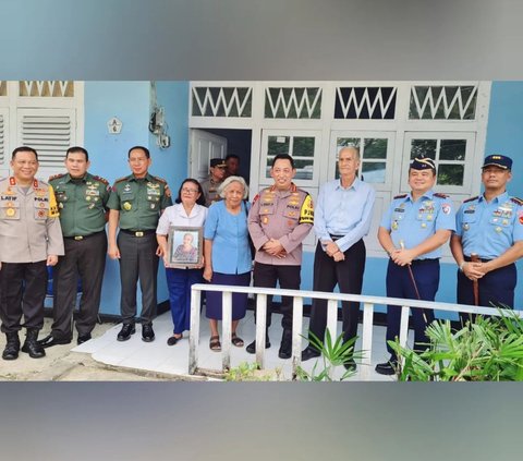 Tersenyum, Kapolri Kunjungi Rumah Masa Kecilnya di Lanud Pattimura Ambon, Ternyata Sang Ayah Seorang Perwira TNI Angkatan Udara