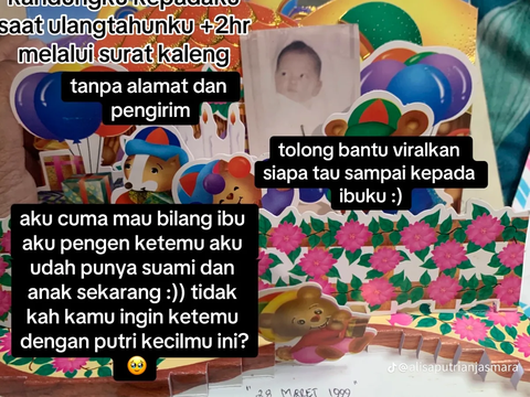 Kisah Haru Wanita Mencari Ibu Kandungnya Lewat Medsos, Surat Kabar dan Perangko Lama Jadi Teka-Teki