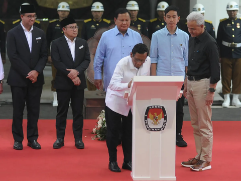 KPU Larang Atribut Kampanye Dibawa saat Debat Capres-Cawapres Perdana Besok