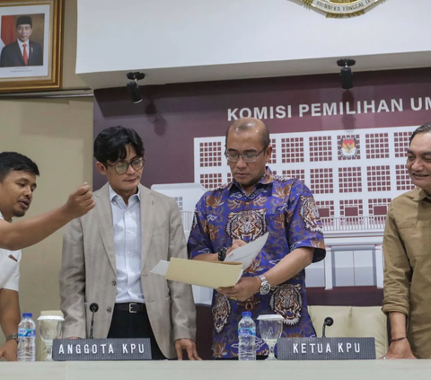 FOTO: KPU Beri Bocoran Tema yang Akan Dibahas dalam Debat Perdana Capres dan Cawapres 2024