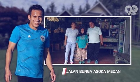 Potret rumah Egy di Medan