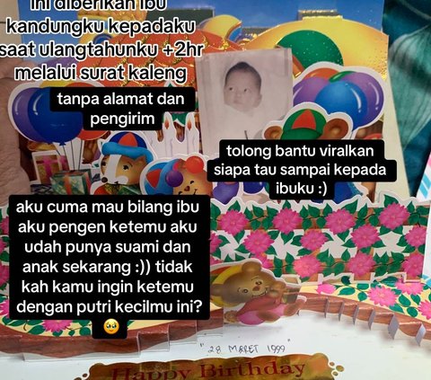 Bermodal Surat Kabar dan Prangko Lama, Kisah Wanita Cari Ibu Kandungnya Ini Viral