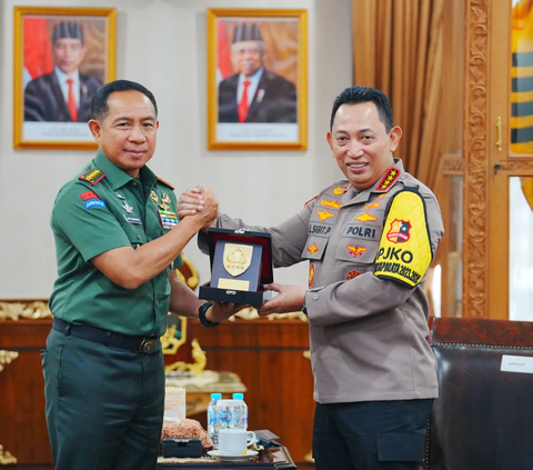 Panglima TNI Jenderal Agus-Kapolri Sigit