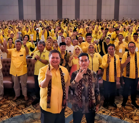 Gibran Hadiri Konsolidasi Golkar Jateng