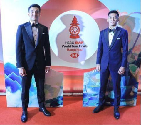 Curi Perhatian, Intip Penampilan Pebulu Tangkis Indonesia di Gala Dinner BWF World Tour Finals 2023