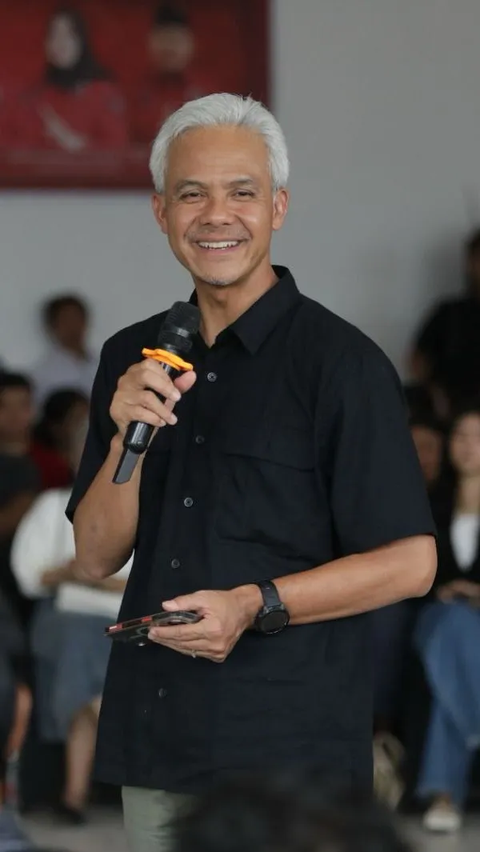 Capres nomor urut 3 Ganjar Pranowo.