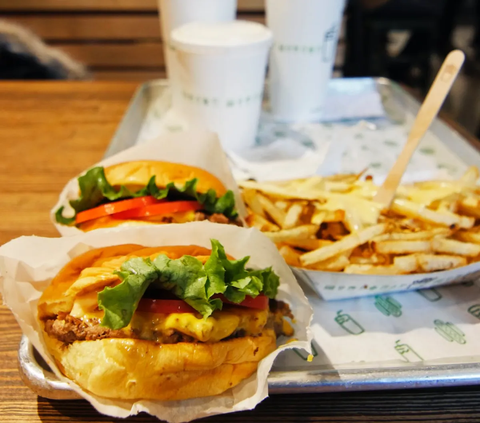 ilustrasi fast food