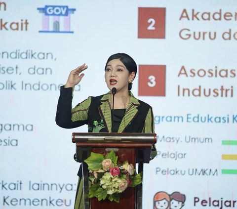 Kepala Eksekutif Pengawas Perilaku Pelaku Usaha Jasa Keuangan, Edukasi dan Pelindungan Konsumen OJK Friderica Widyasari Dewi hadir dalam kegiatan Edukasi Keuangan Dalam Rangka Memperingati Hari Guru Nasional 2023 di Blora, Jawa Tengah, Selasa. (Dok. OJK)