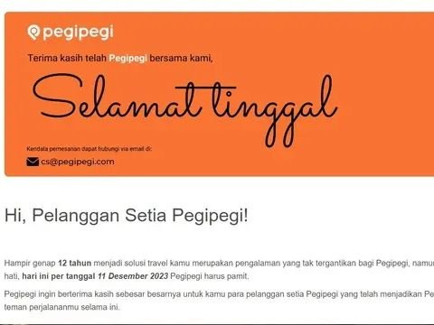 PegiPegi Closes After 12 Years of Operation, What Happens to Tickets That Have Already Been Booked?